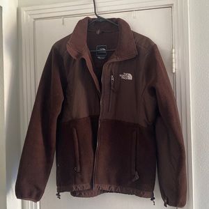 Brown North Face Fleece